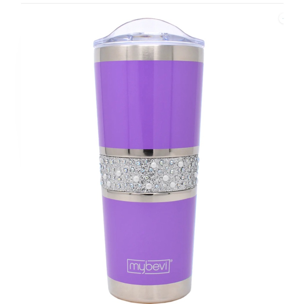 MyBevi bling Hollywood tumbler 20oz glitter bejeweled